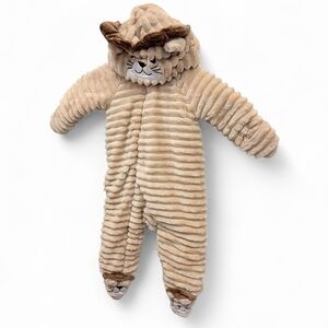 Koala Baby Hooded Jumper Plush Pram Lion 1-piece bodysuit 6-9 mos